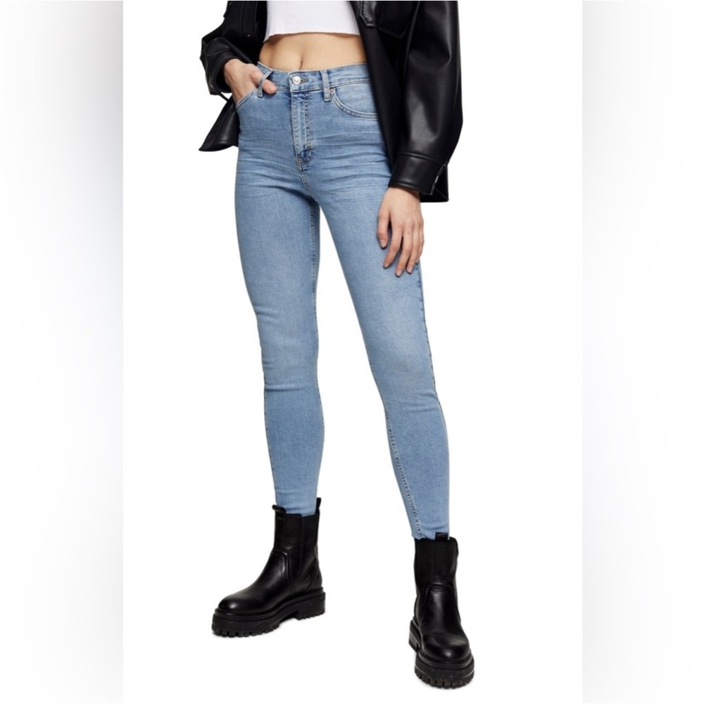 New Topshop Jamie Skinny Jeans High Rise Size 28
